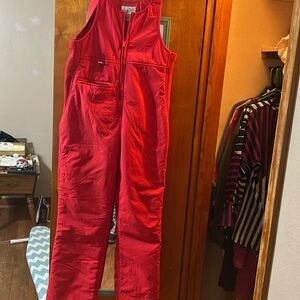 Profile women’s L snow pants. Red